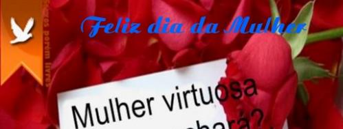 8 de março  Dia Internaciol da Mulher
